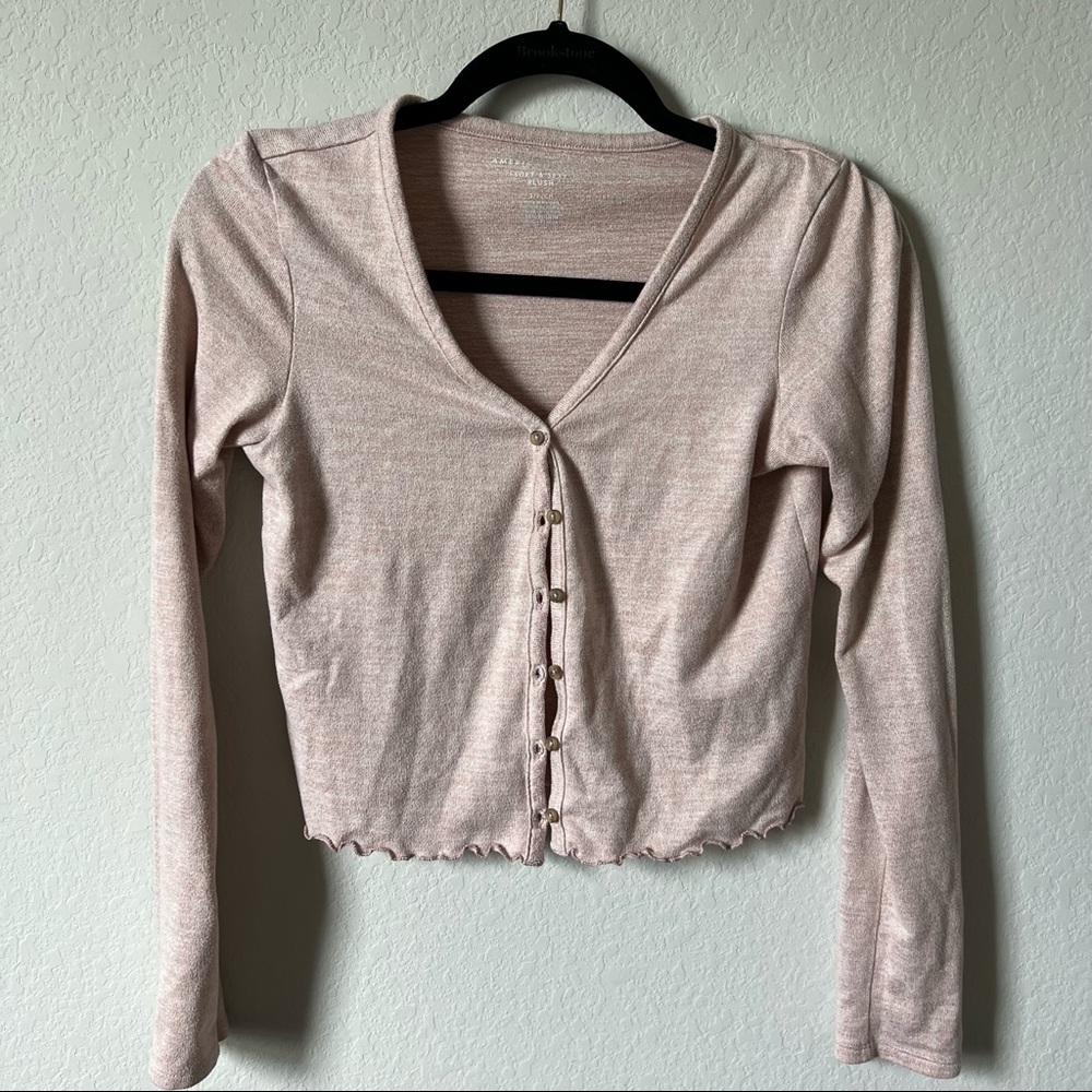 American Eagle cropped sweater